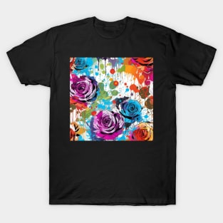 Rainbow flowers T-Shirt